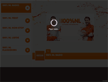 Tablet Screenshot of player.100p.nl